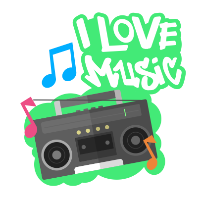 Street Music Stickers messages sticker-0