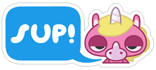 Jeff the Unicorn messages sticker-0