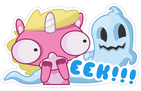 Jeff the Unicorn messages sticker-6