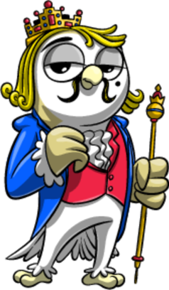 ReadMe Owlbert messages sticker-4