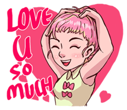 Valentine Of Single Women Stickers messages sticker-0