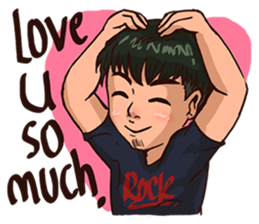 Valentine Of Single Men Stickers messages sticker-3