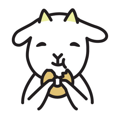 Cute Goat Stickers messages sticker-5