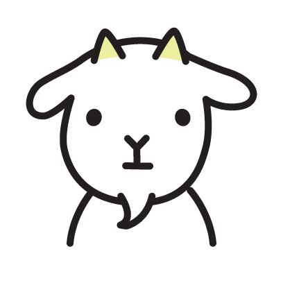 Cute Goat Stickers messages sticker-1