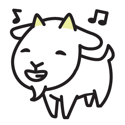 Cute Goat Stickers messages sticker-9