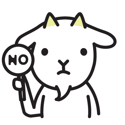 Cute Goat Stickers messages sticker-8