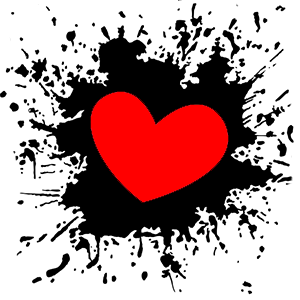 Artful Hearts: Artsy Heart Stickers messages sticker-9