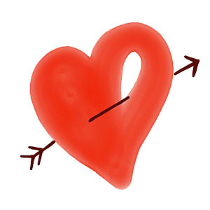 Artful Hearts: Artsy Heart Stickers messages sticker-5