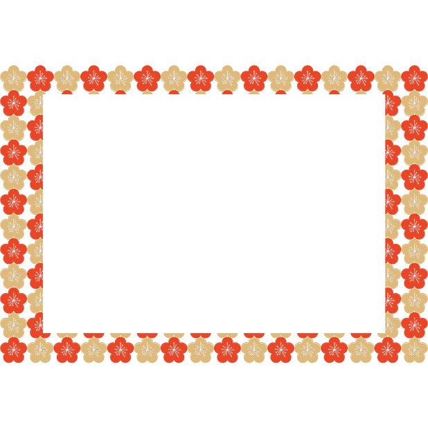 Japanese pattern frame sticker messages sticker-9