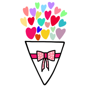 Love - Lovely Doodle Stickers by StiPia messages sticker-3