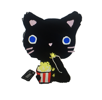 Hello Cat messages sticker-9