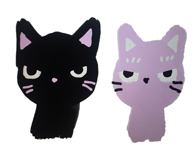 Hello Cat messages sticker-4