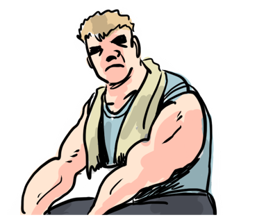 Fitness Man Color messages sticker-3
