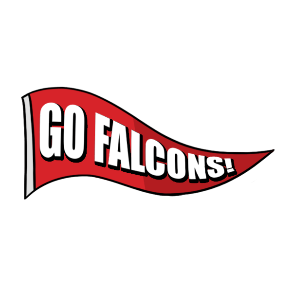Go Patriots Go Falcons Stickers messages sticker-5