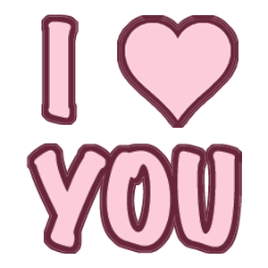 Love and Hearts Stickers messages sticker-9