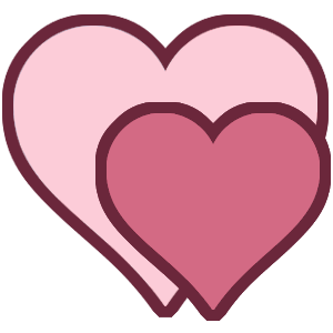Love and Hearts Stickers messages sticker-0