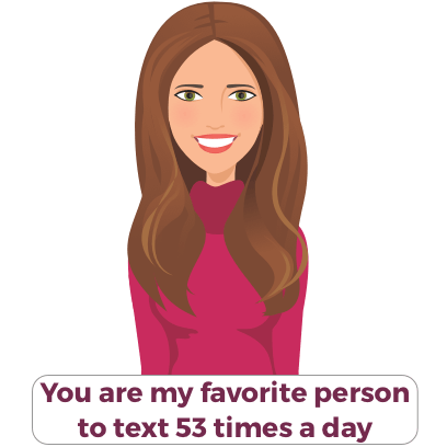 Galentine's Day stickers (K) messages sticker-0