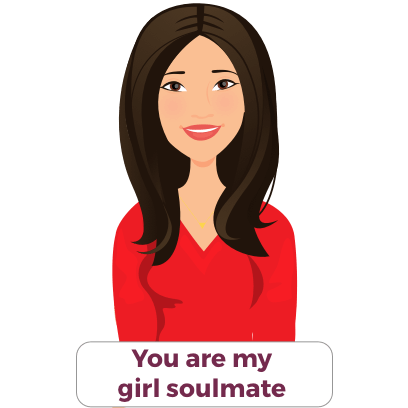 Galentine's Day stickers (D) messages sticker-9