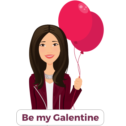 Galentine's Day stickers (D) messages sticker-1