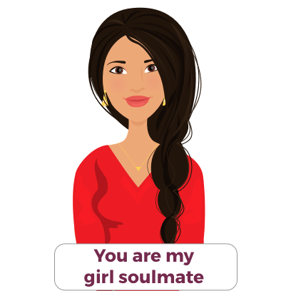 Galentine's Day Stickers (L) messages sticker-10