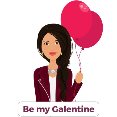 Galentine's Day Stickers (L) messages sticker-1