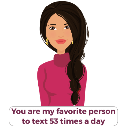 Galentine's Day Stickers (L) messages sticker-0