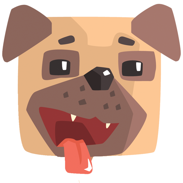 Pug Emoji And Stickers messages sticker-1