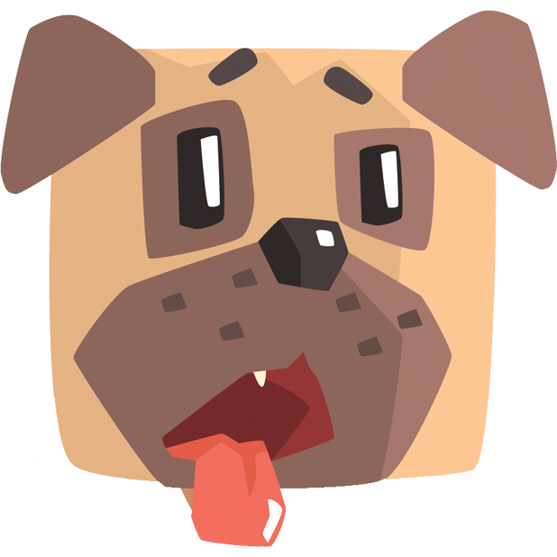 Pug Emoji And Stickers messages sticker-7