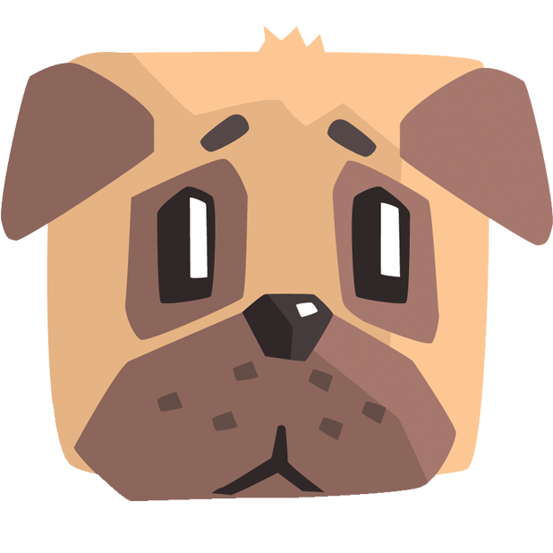 Pug Emoji And Stickers messages sticker-9