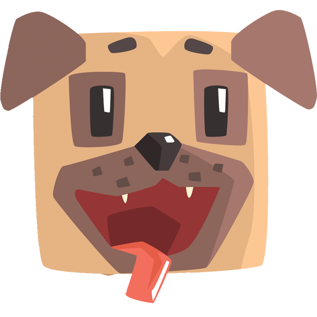 Pug Emoji And Stickers messages sticker-0