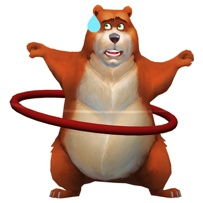 Hulabear messages sticker-1