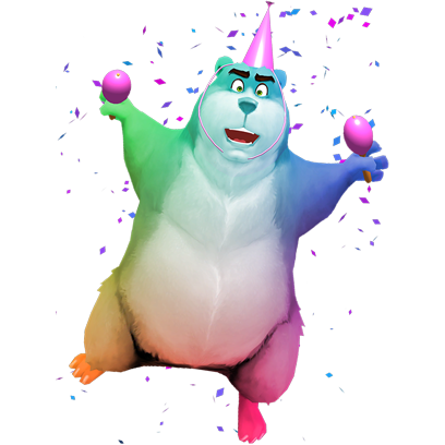 Hulabear messages sticker-0