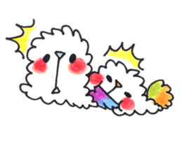 Lovely Pair Of Dogs Stickers messages sticker-4