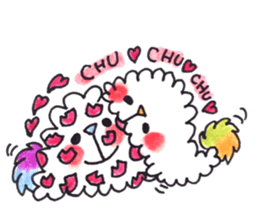 Lovely Pair Of Dogs Stickers messages sticker-6