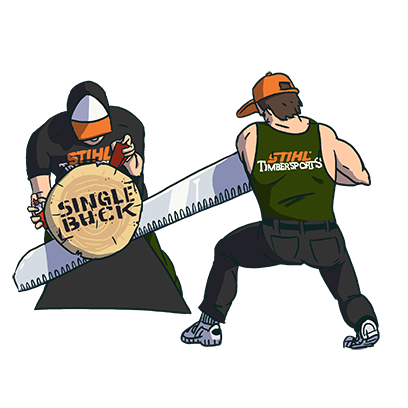 STIHL TIMBERSPORTS Stickers messages sticker-10