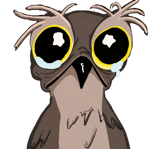 Potoo Bird Sticker Pack messages sticker-7