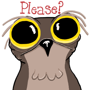 Potoo Bird Sticker Pack messages sticker-6