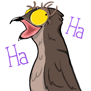 Potoo Bird Sticker Pack messages sticker-2