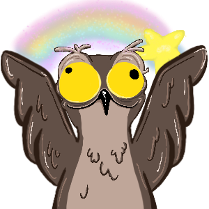 Potoo Bird Sticker Pack messages sticker-10