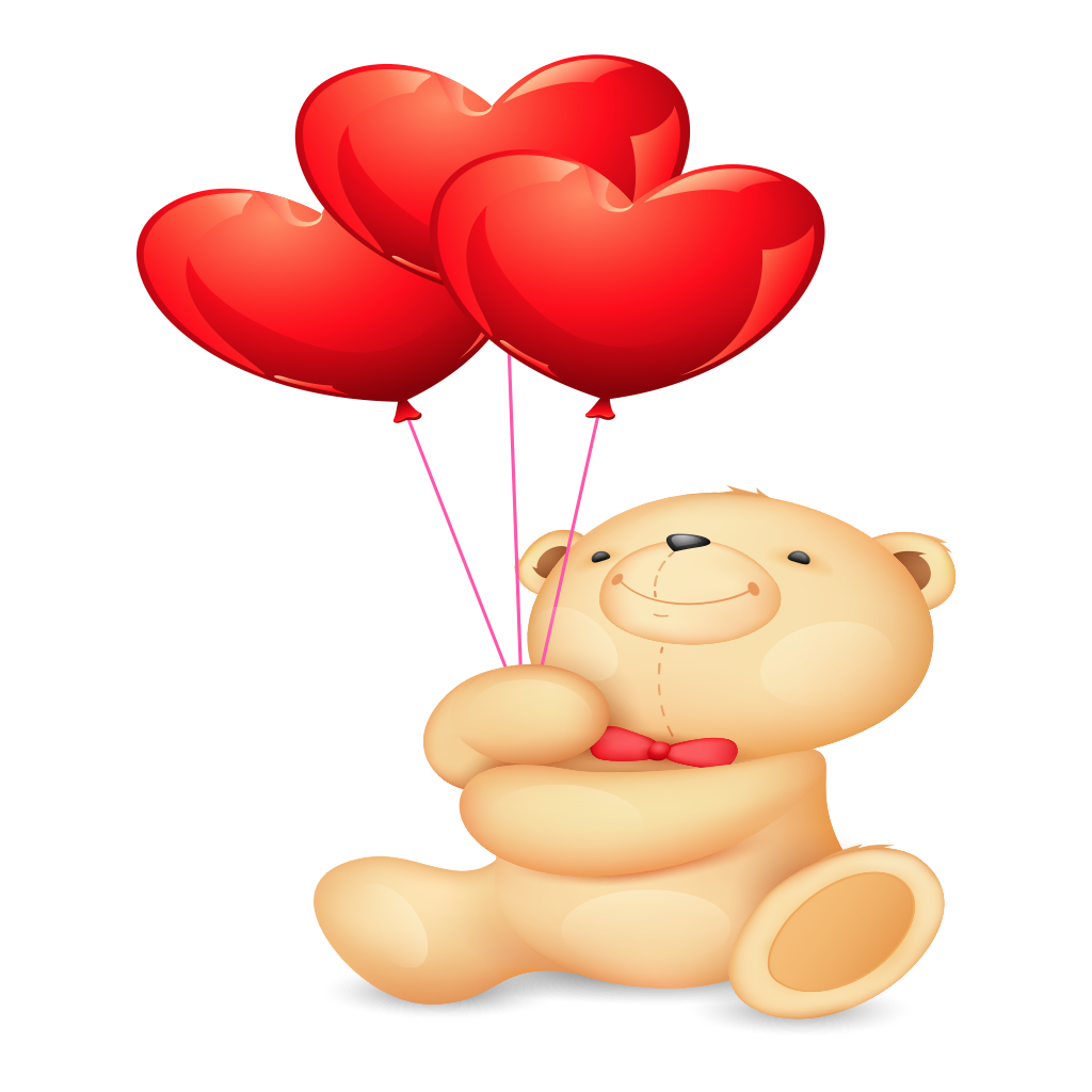 Valentine Bear Stickers messages sticker-0