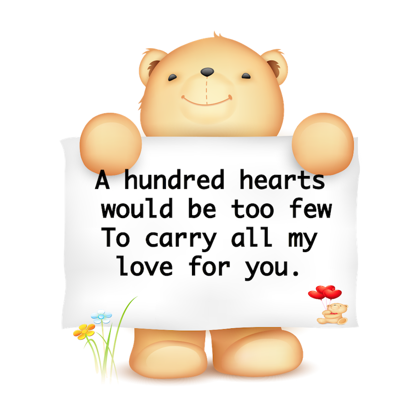Valentine Bear Stickers messages sticker-7