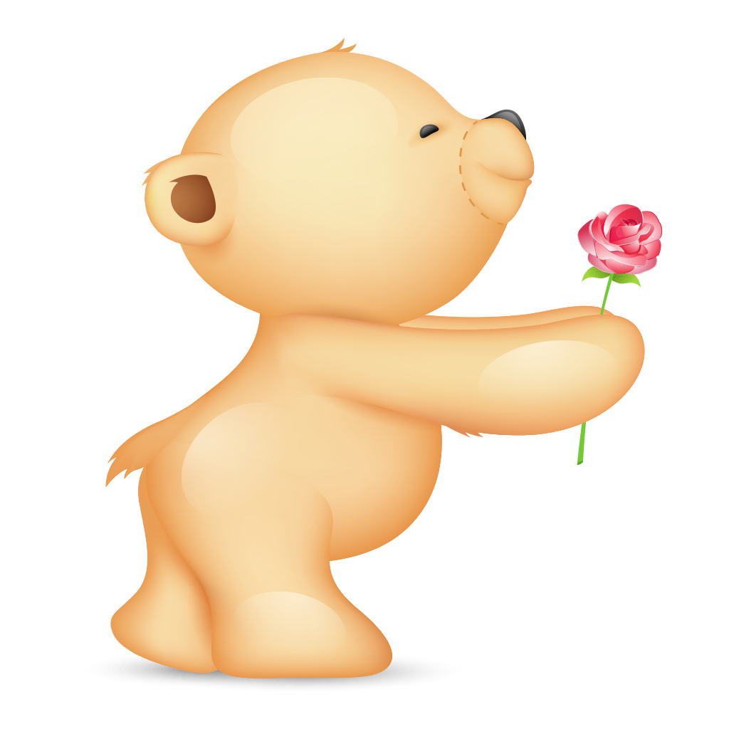 Valentine Bear Stickers messages sticker-4