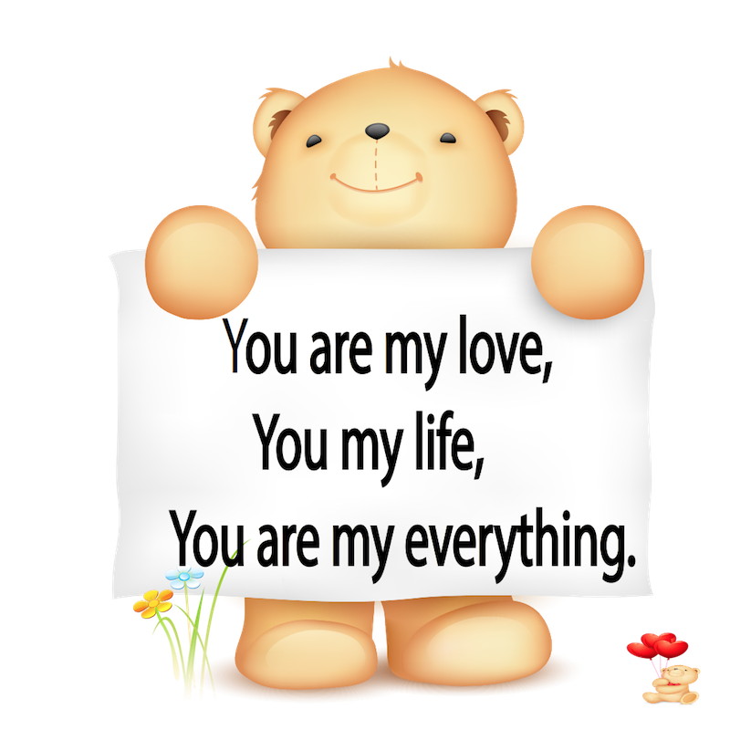 Valentine Bear Stickers messages sticker-3