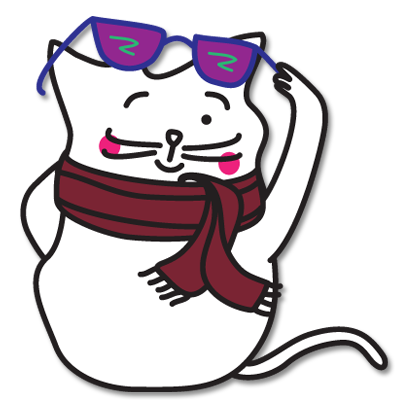 Rocket Cat Stickers messages sticker-9