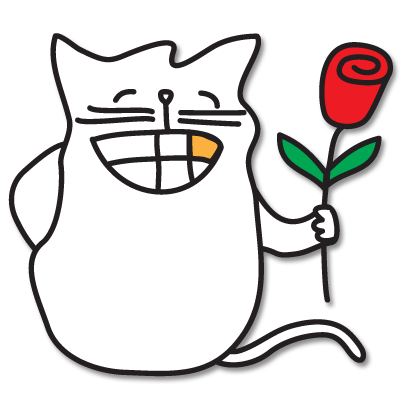 Rocket Cat Stickers messages sticker-0