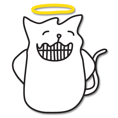 Rocket Cat Stickers messages sticker-11