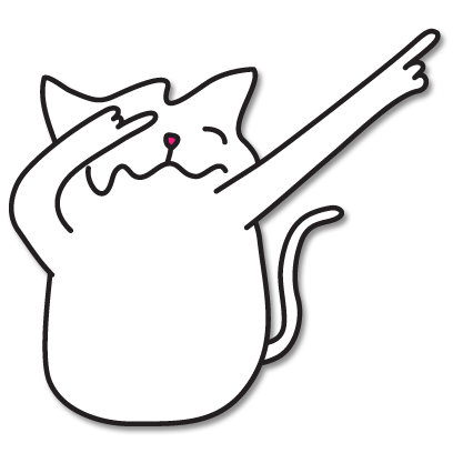 Rocket Cat Stickers messages sticker-1