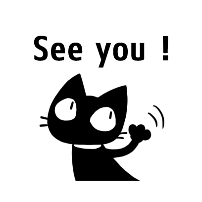 kuro nyanko messages sticker-5