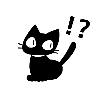 kuro nyanko messages sticker-6