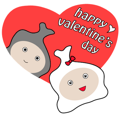 Tony and Moly Valentine's Day messages sticker-0